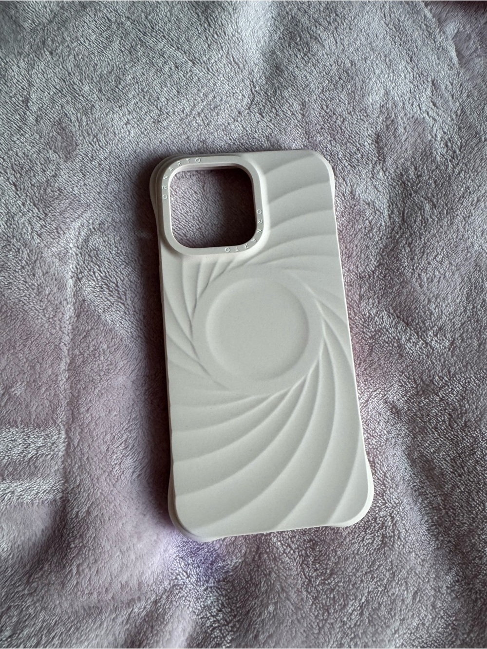 IPhone 15 Pro Max Ornarto Vortex phone case, light pink